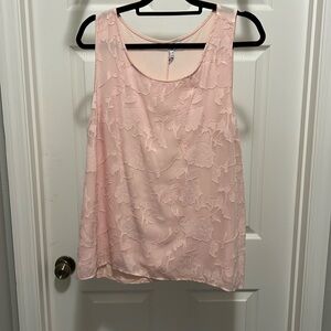 Pink Dressy Tank top